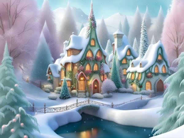 Зима сказочная