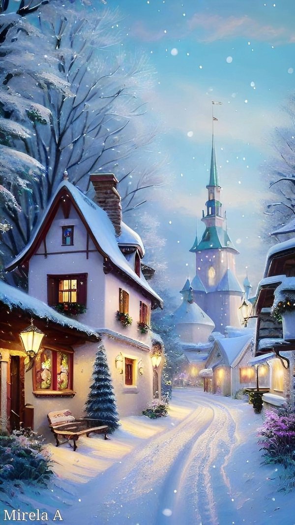 Зима сказочная