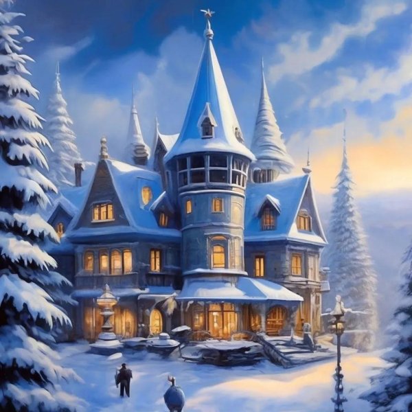 Зима сказочная