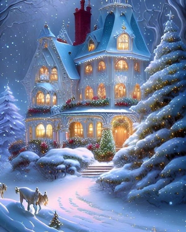 Зима сказочная