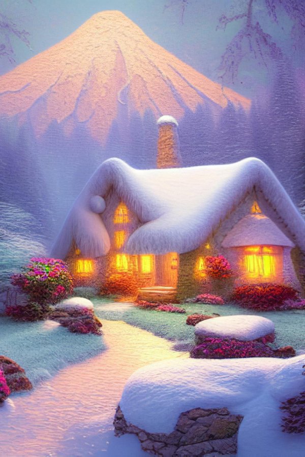 Зима сказочная