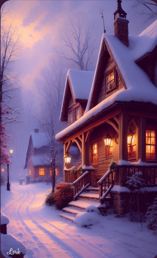 Зима сказочная