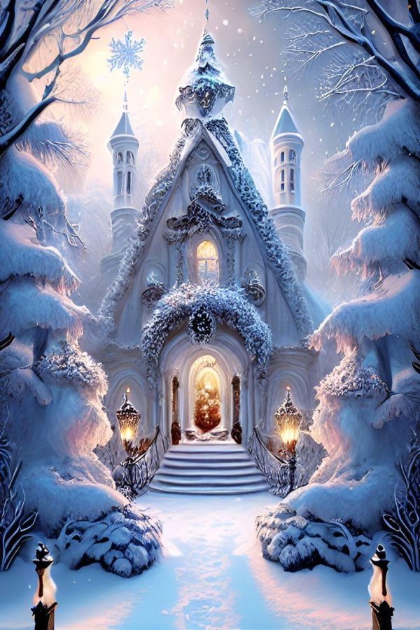 Зима сказочная