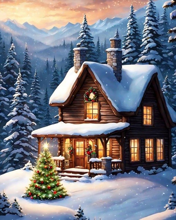 Зима сказочная