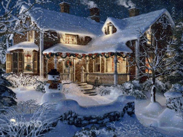 Зима сказочная