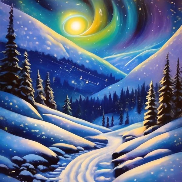 Зима сказочная