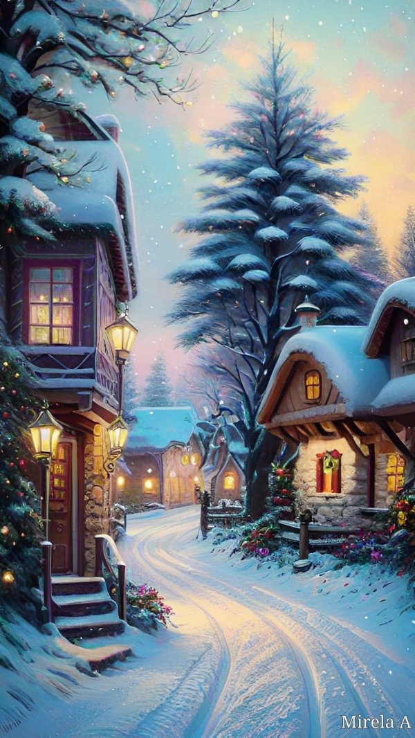 Зима сказочная