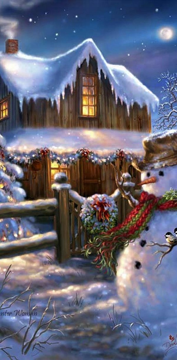 Зима сказочная