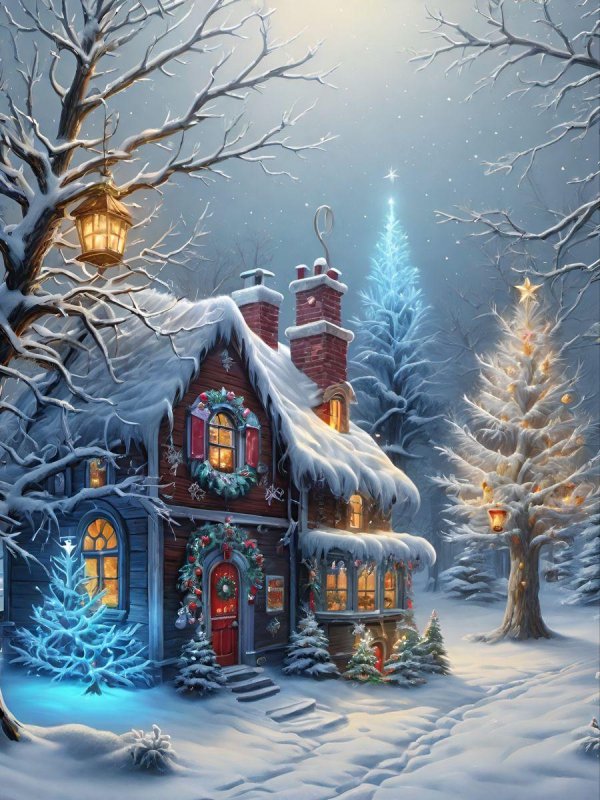 Зима сказочная