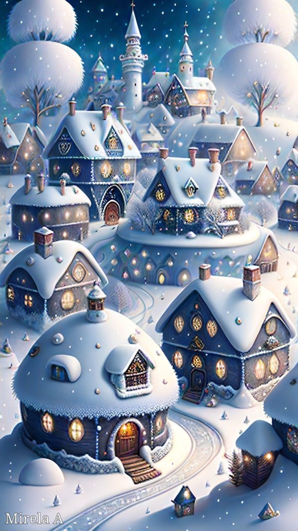 Зима сказочная