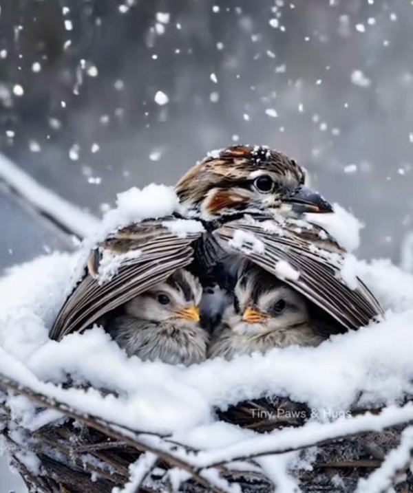 Зима и животные