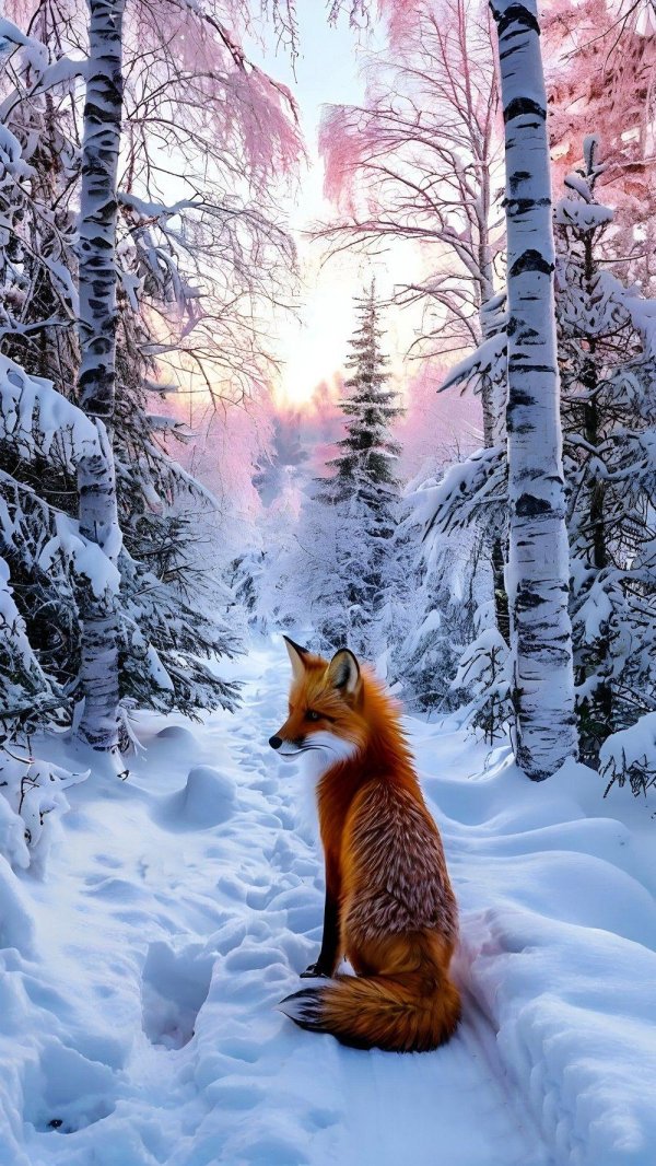 Зима и животные