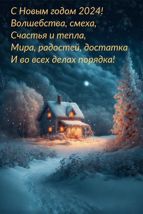 Зима яркие сказочные