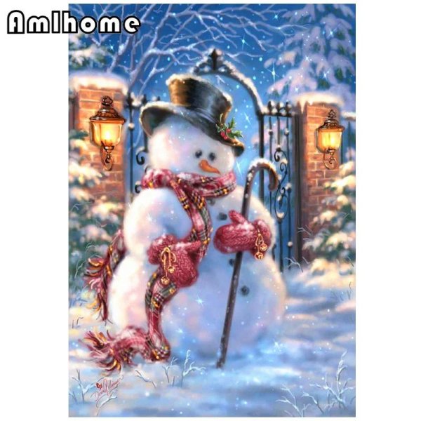 Зима яркие сказочные