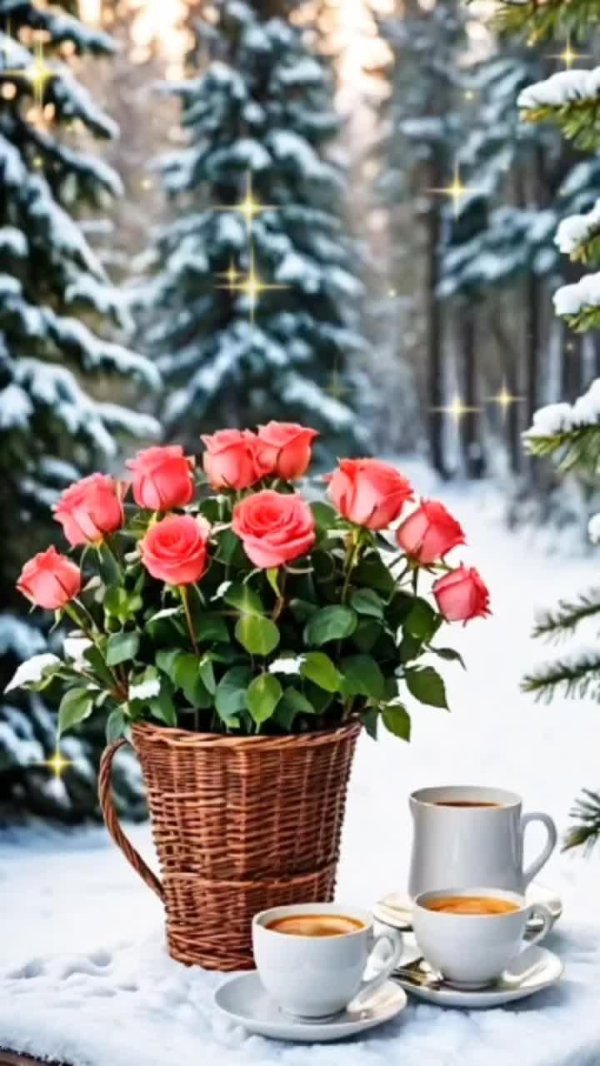 Доброго вторника зима