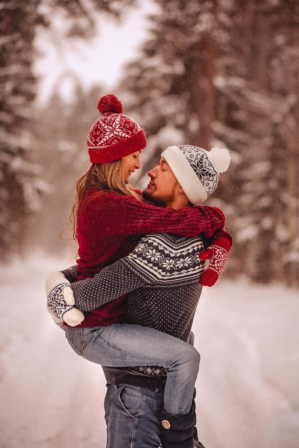 Зима любовь