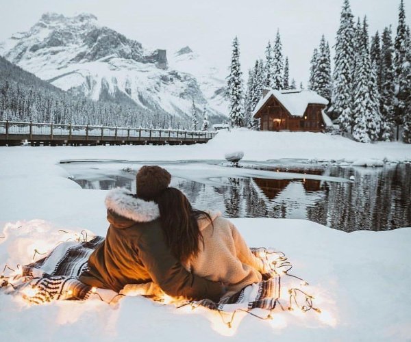 Зима любовь