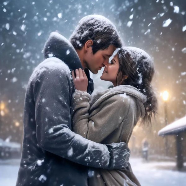 Зима любовь