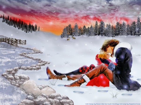 Зима любовь