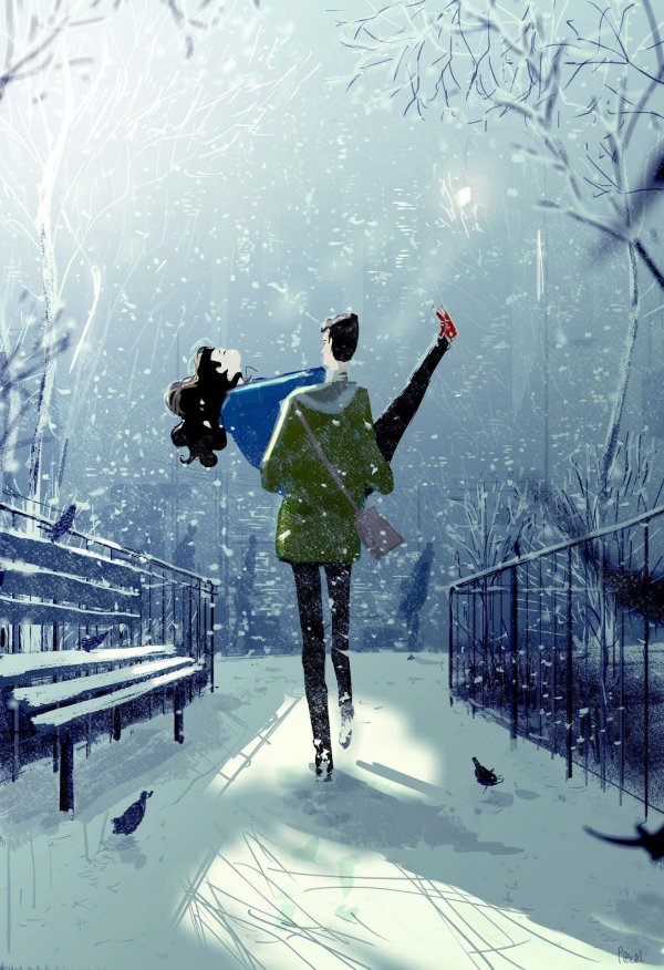 Зима любовь