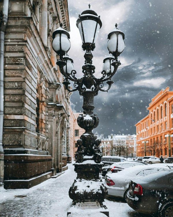 Зима питер