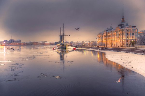 Зима питер