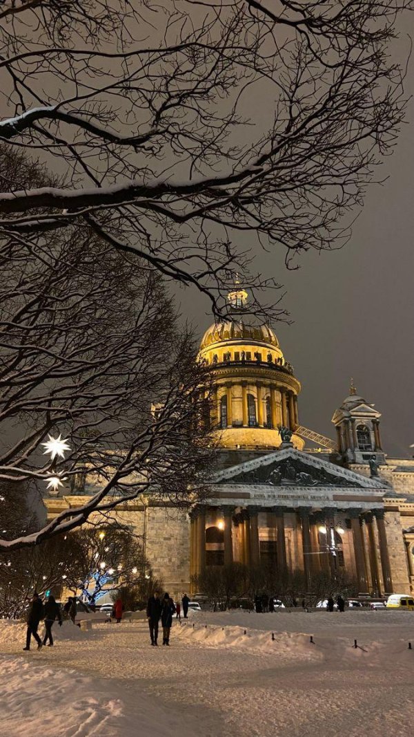 Зима питер