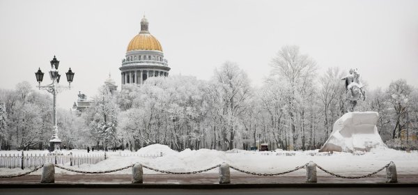 Зима питер