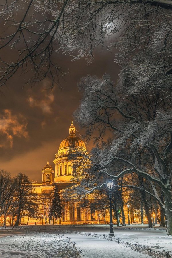 Зима питер