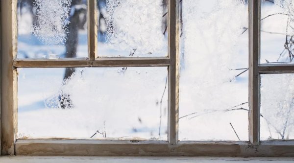 Зима из окна