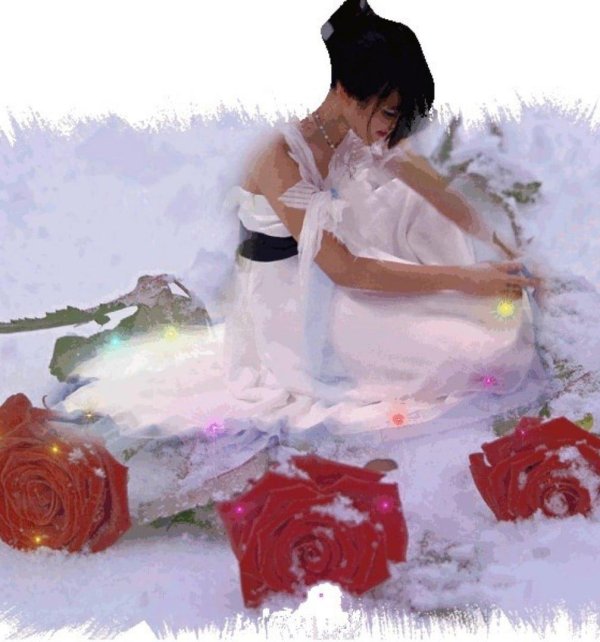 Зима и женщина