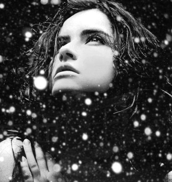 Зима и женщина