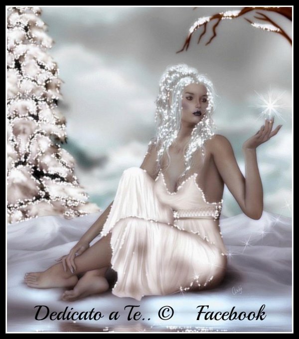 Зима и женщина