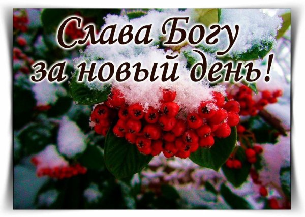 Благословенного дня зима