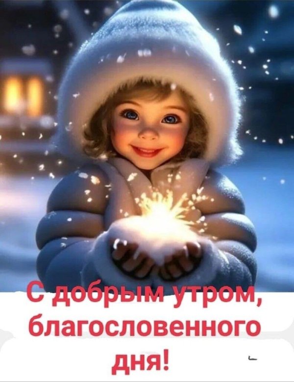 Благословенного дня зима