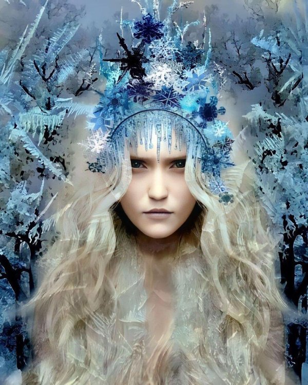 Красавица зима