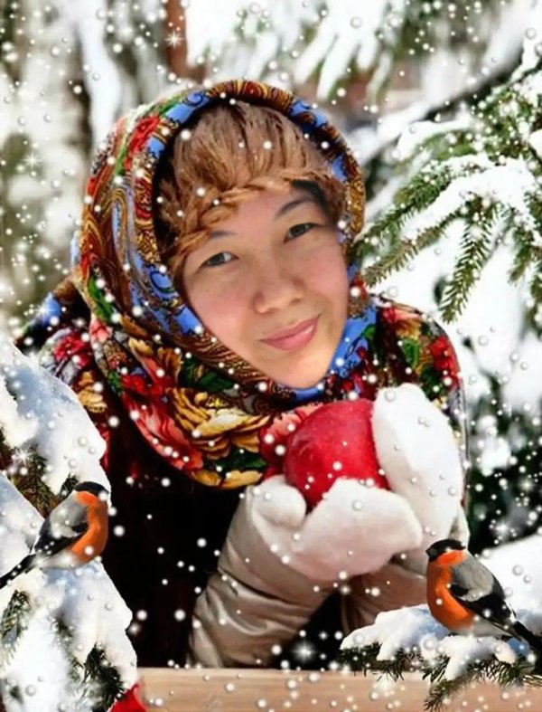 Красавица зима