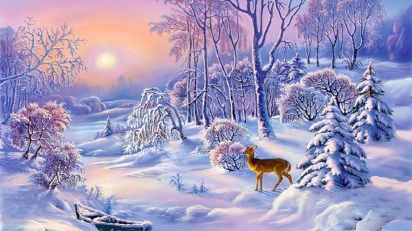 Волшебница зима