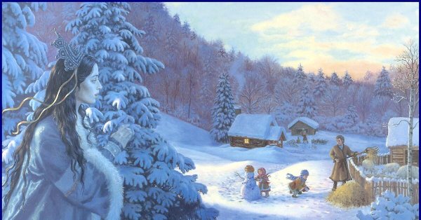 Волшебница зима