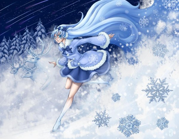 Волшебница зима