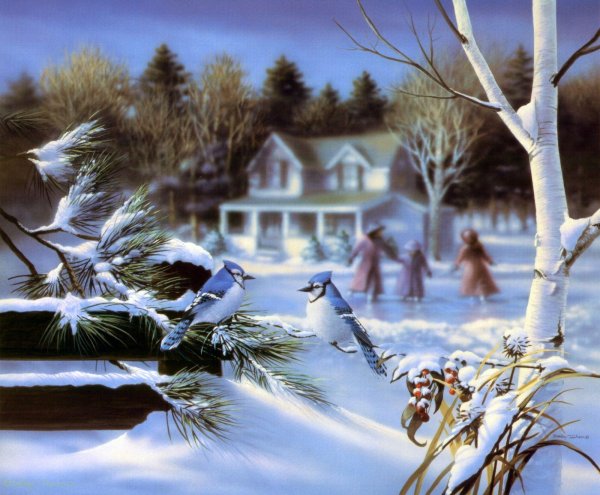 Зима спасибо