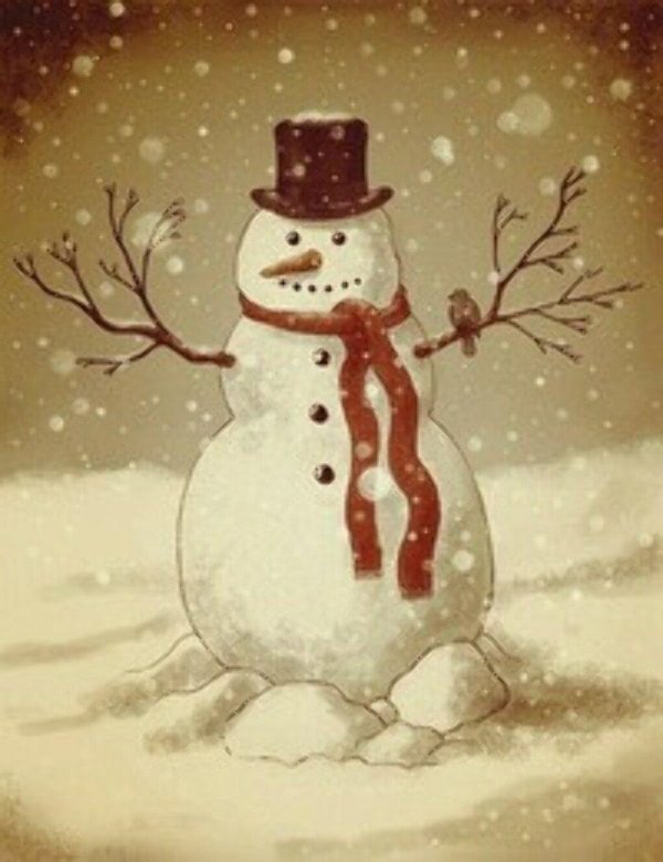 Зима веселые