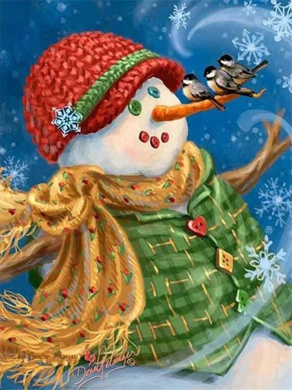 Зима веселые