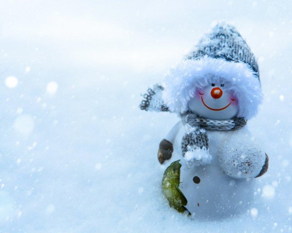 Зима веселые