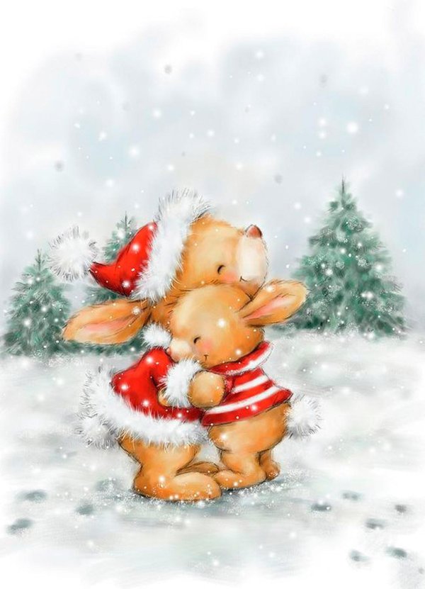 Зима веселые