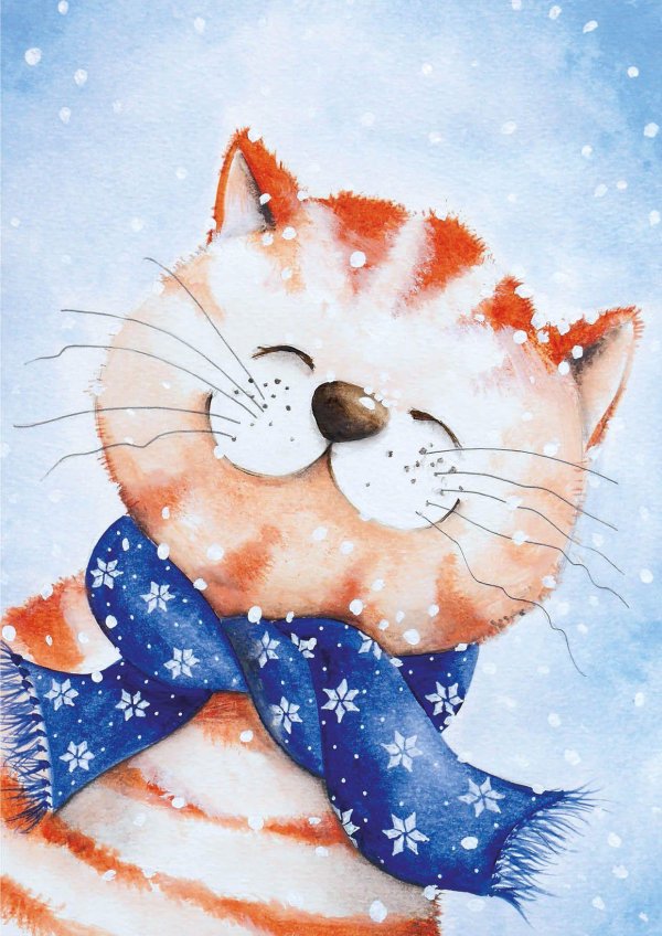 Зима веселые