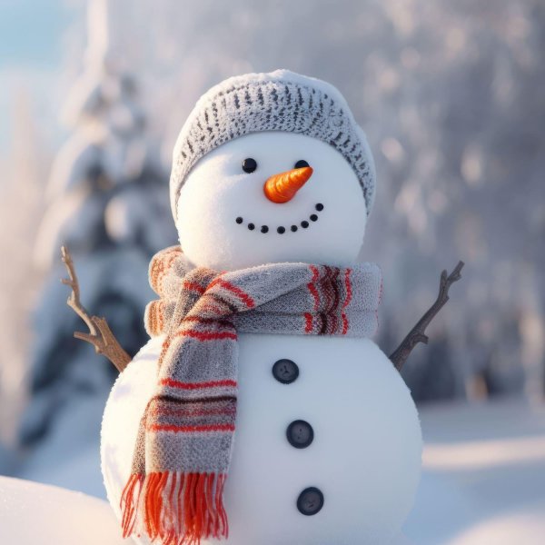 Зима веселые