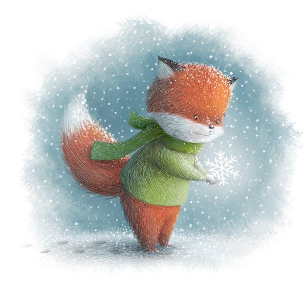 Зима веселые