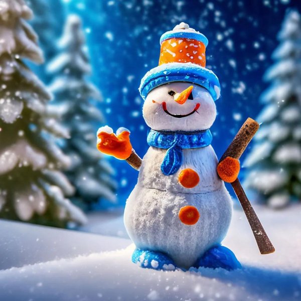 Зима веселые