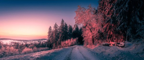 Зима горизонтальные